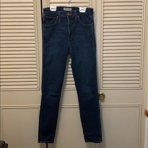 Madewell 10” High Rise Skinny Jeans
